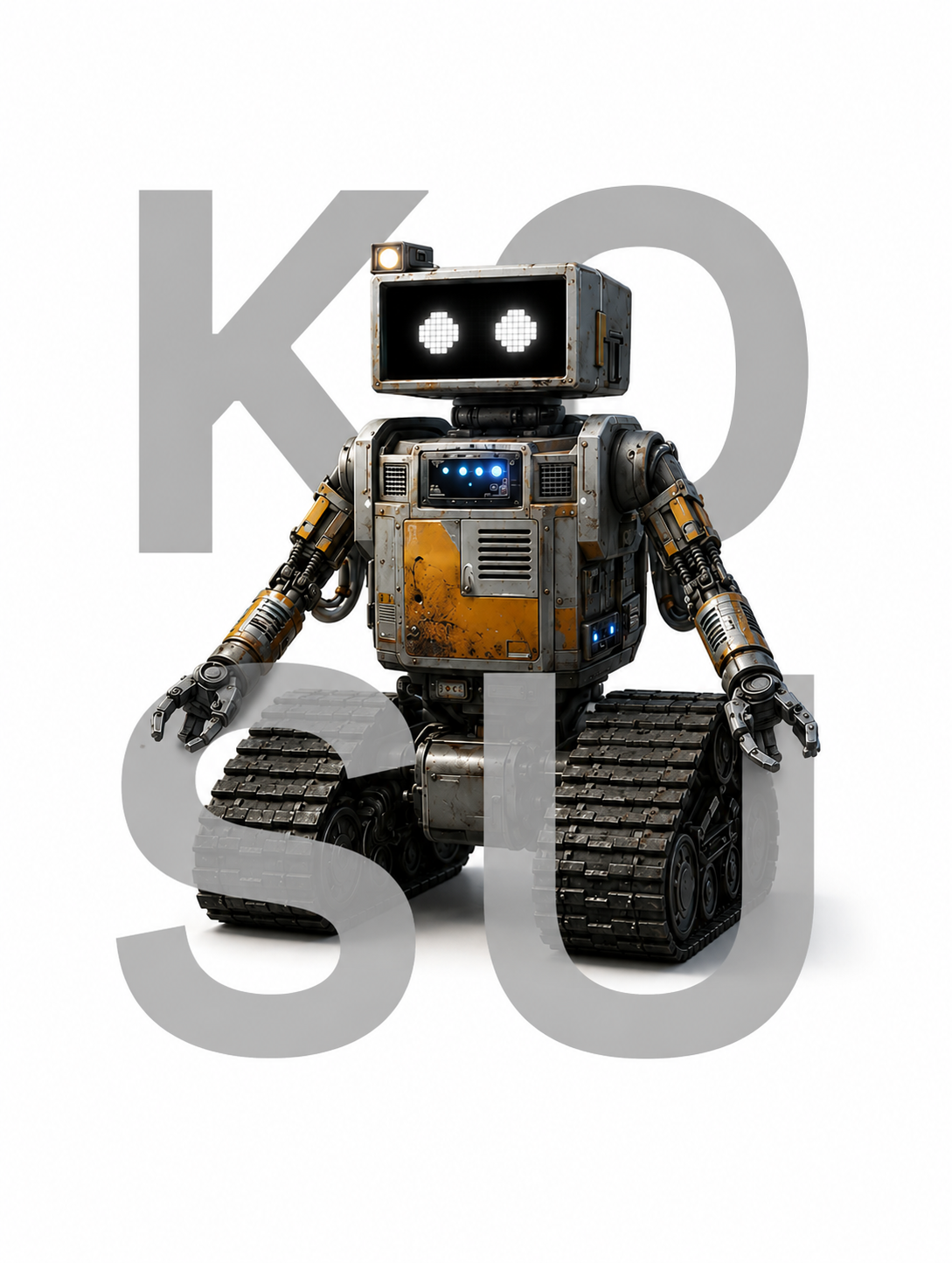 Falling Up Studio Hero Robot Character